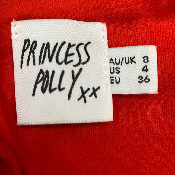 Princess Polly love lane mini dress red - Picture 5 of 5